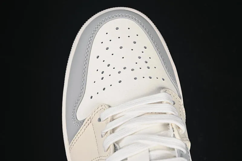 All categories Air Jordan Jordan series basketball shoes Air Jordan 1 Low G version pure original Air Jordan 1 Low AJ1 Joe 1 flash diamond white crack low-top cultural casual sneakers IH7323-100